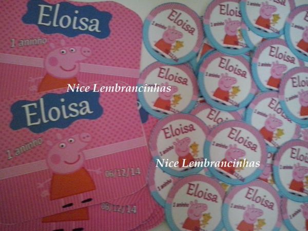 RÓTULOS PEPPA PIG