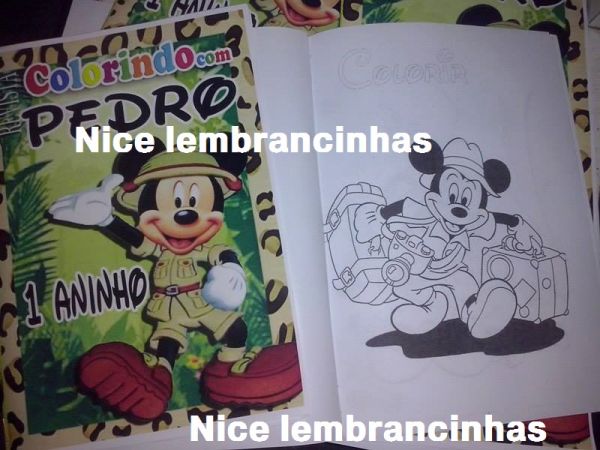 Revistinhas Mickey Safari