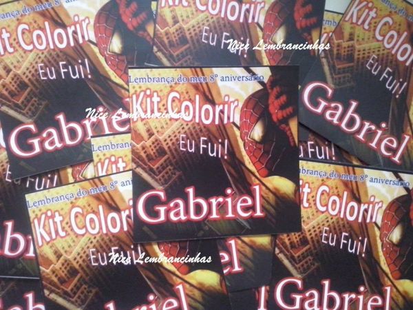 RÓTULOS HOMEM ARANHA